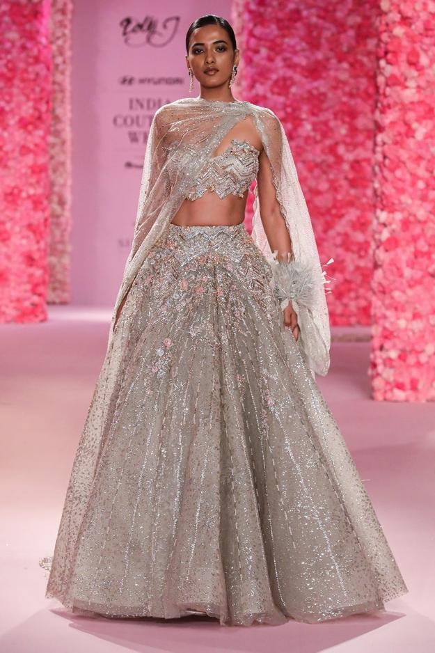 "Coralie" Cocktail Lehenga