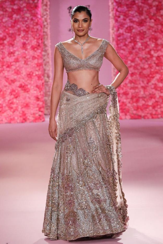 "Ella" Shimmer Tulle Saree