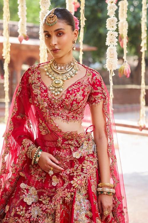 "Asani" Bridal Lehenga