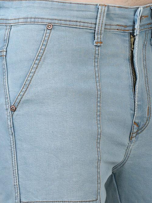 Authentic Ice Blue Cargo Jeans