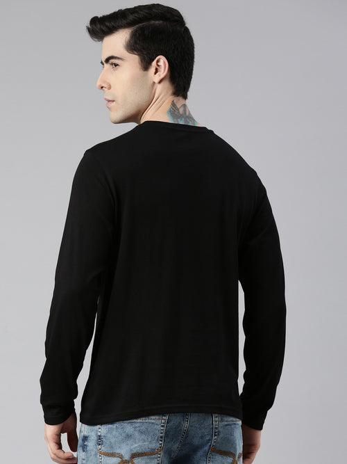 Naughty 69 Black Full Sleeves T-Shirt