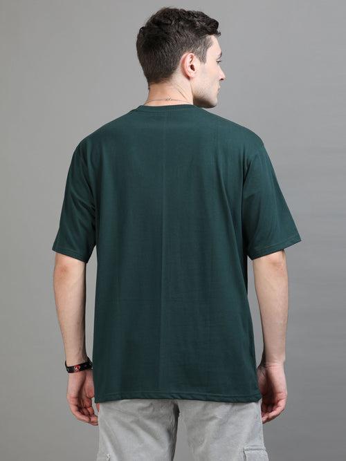 Bottle Green Oversize T-Shirt