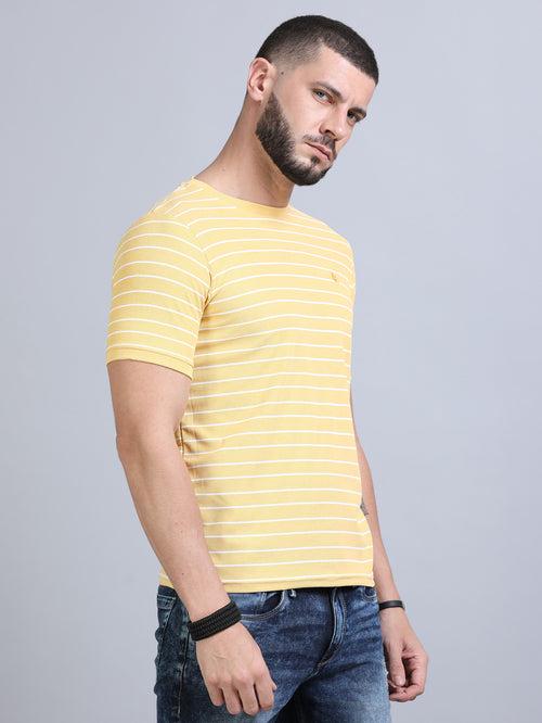 Daisy Yellow Strips T-Shirt