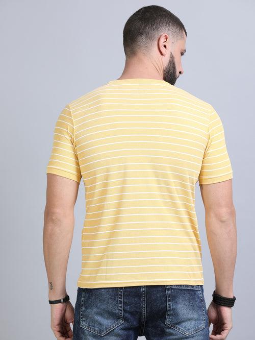 Daisy Yellow Strips T-Shirt