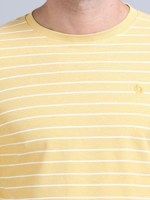 Daisy Yellow Strips T-Shirt