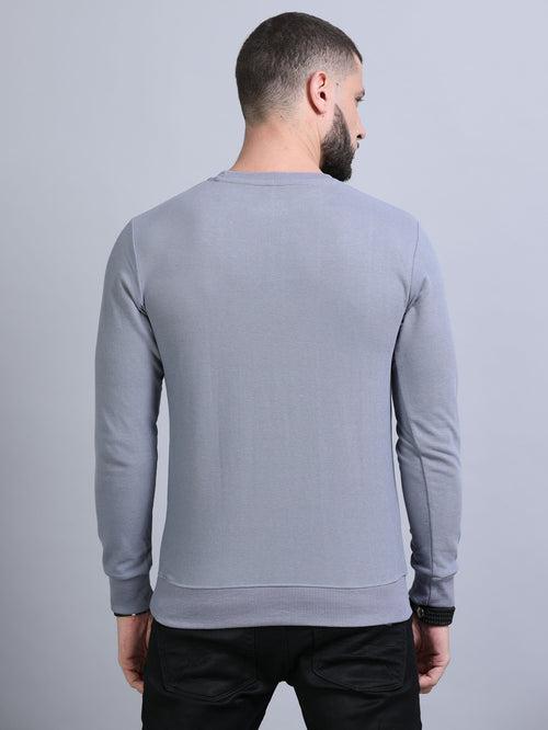 Acrylic Stardust Blue Solid Sweatshirt