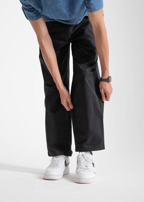 Black — Relaxed Chinos