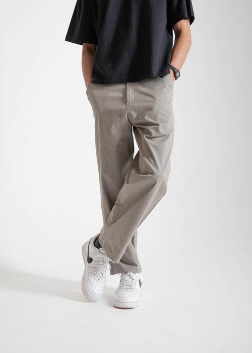 Grey — Relaxed Chinos