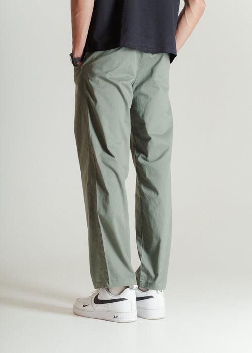 Muted Green — Relaxed Chinos