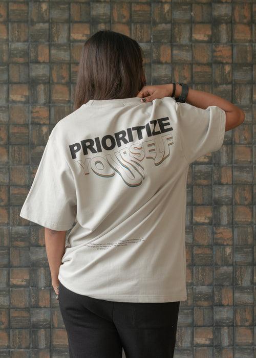 Prioritize Yourself — Heavy Weight T-Shirt