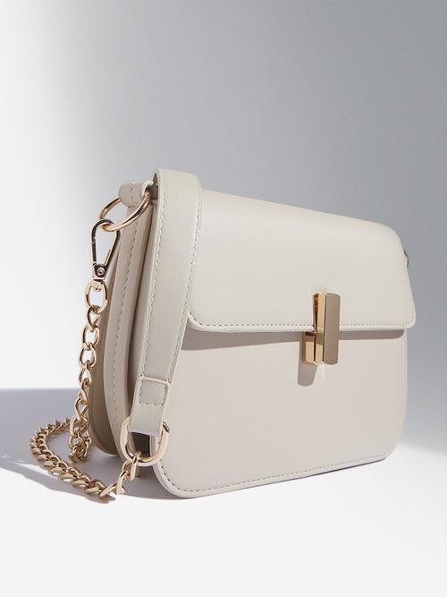 Westside Beige Sling Bag