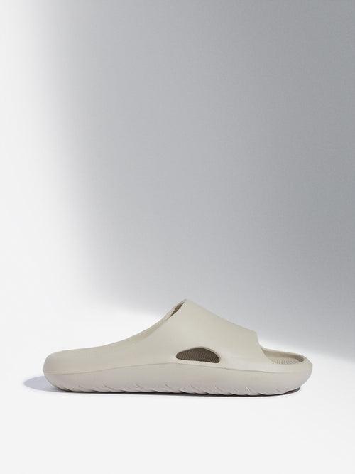 SOLEPLAY Beige Solid Pool Slides