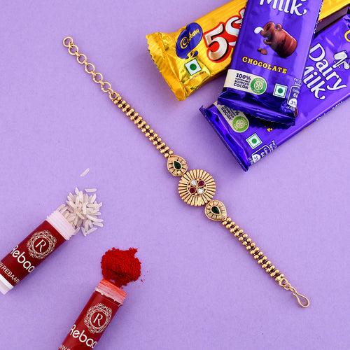 Designer Rakhi Combo For Your Brother