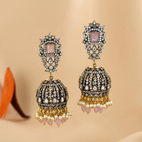 Victorian Polki Jhumka