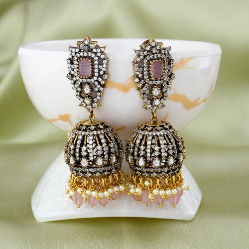 Victorian Polki Jhumka