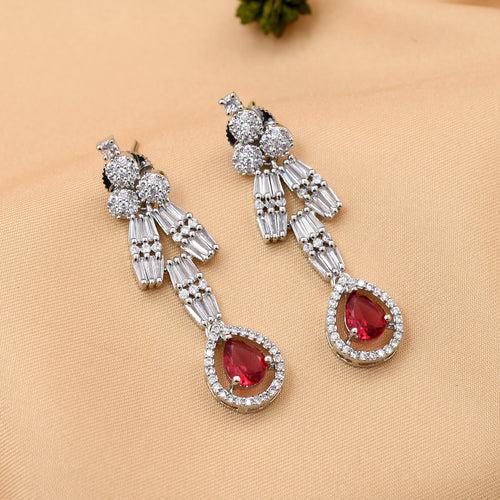 Colour Stone Zircon Necklace Set