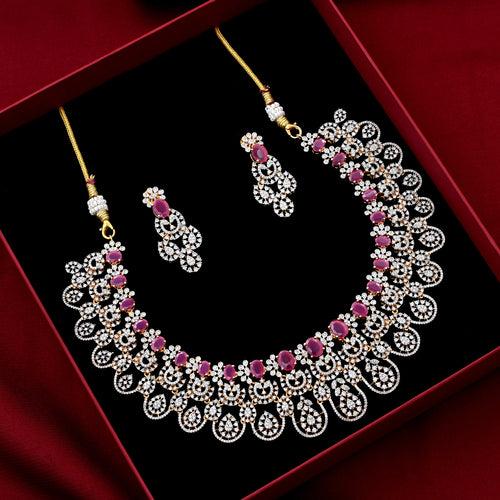 ZIRCON NECKLACE SET