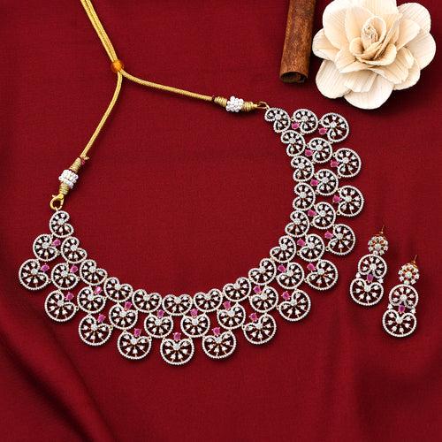 ZIRCON NECKLACE SET