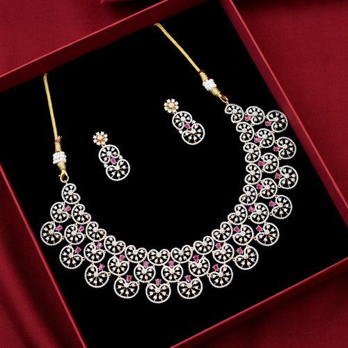 ZIRCON NECKLACE SET