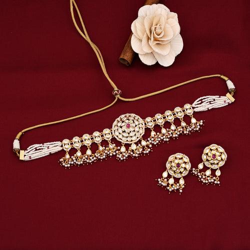 Traditional Kundan Choker Set