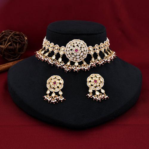 Traditional Kundan Choker Set