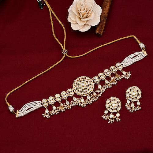 Traditional Kundan Choker Set