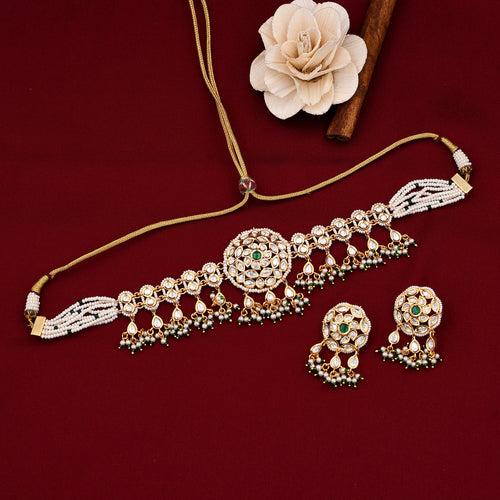 Traditional Kundan Choker Set