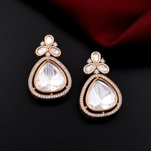 Light Weight Kundan Earrings