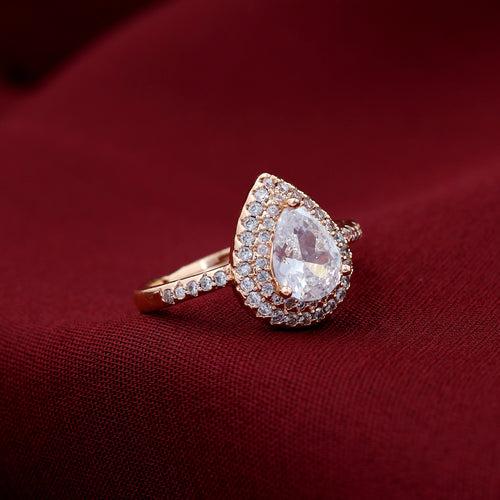 Solitaire Zircon Ring