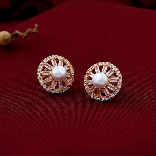 Party Wear Round Diamond Studs