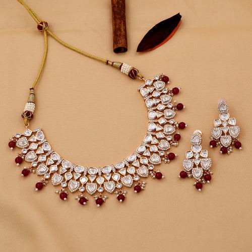 Bridal Kundan Polki Necklace Set