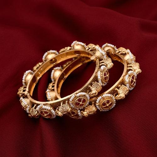 Royal Look Antique Kada Set