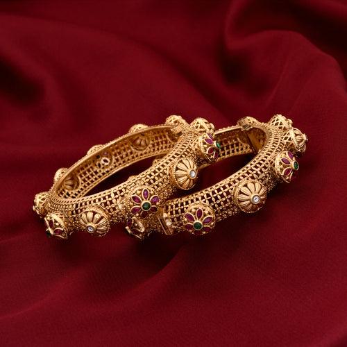 Gokharu Style Antique Bangle Set