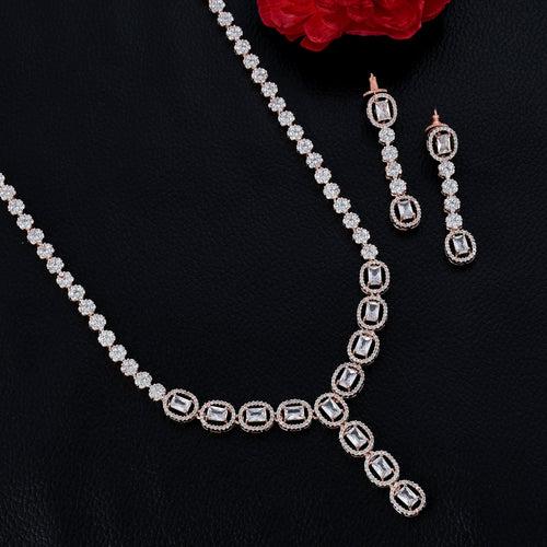 Designer Long Necklace Set