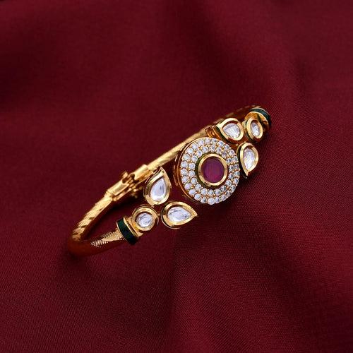 Openable Kundan Bracelet