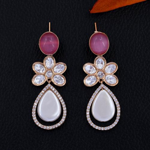 Light Weight Kundan Earrings