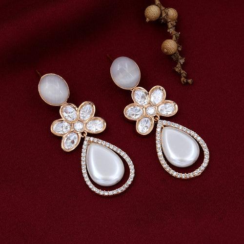 Exclusive Kundan Polki Traditional Earrings