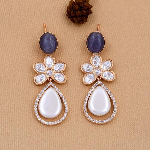 Light Weight Kundan Earrings