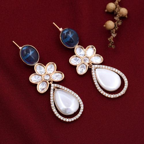 Exclusive Kundan Polki Traditional Earrings