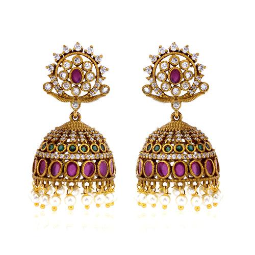 Antique Jhumka Earrings