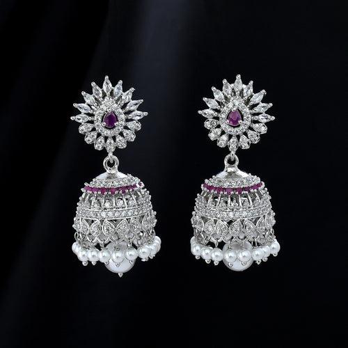 Light Weight Diamond Jhumki