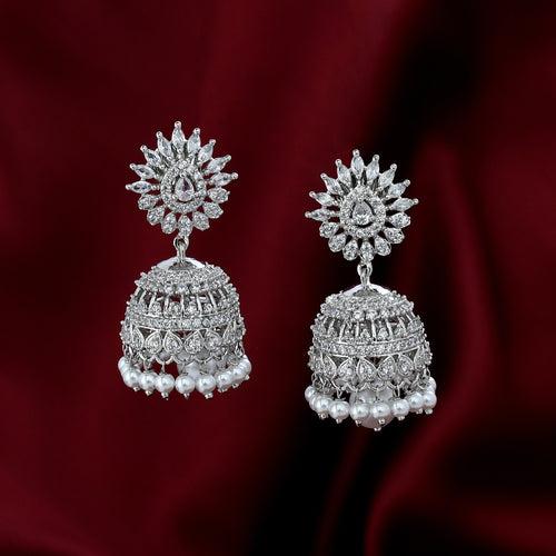 Light Weight Diamond Jhumki