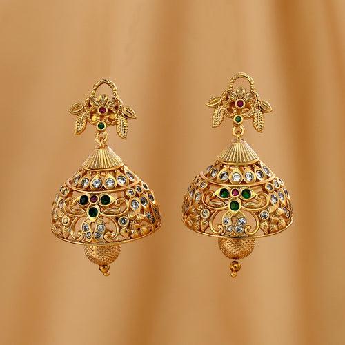 Designer Antique Jhumki