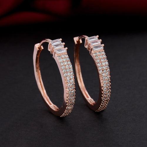 Beautiful Light Weight Diamond Earrings