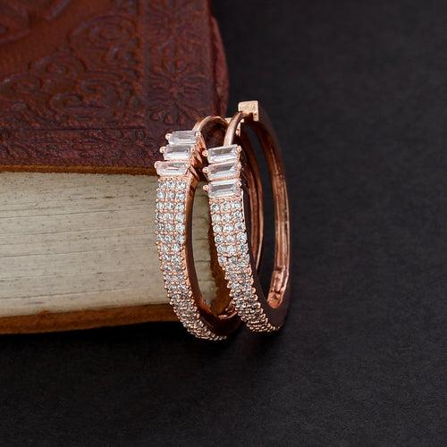 Beautiful Light Weight Diamond Earrings