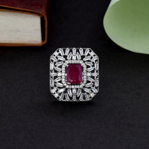 ZIRCON DIAMOND RING