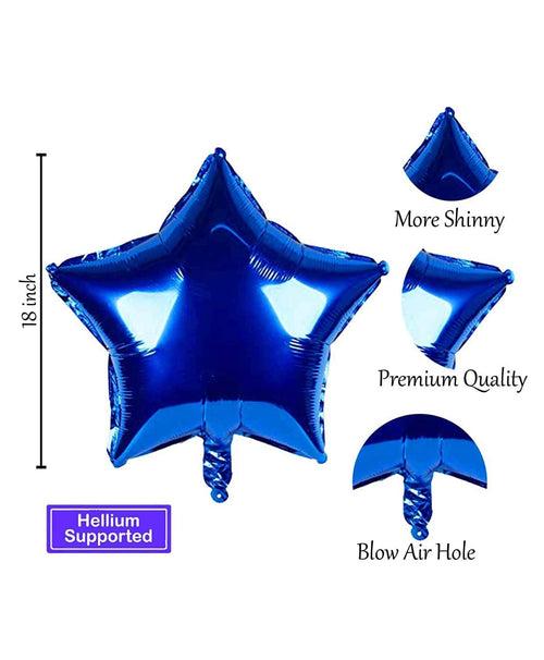 Blue Birthday Decoration Items - 41 Pcs Birthday Decorations Kit