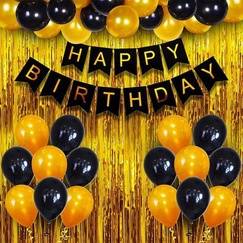 Happy Birthday Decoration Items - Pack of 34 - Birthday Decorations Kit