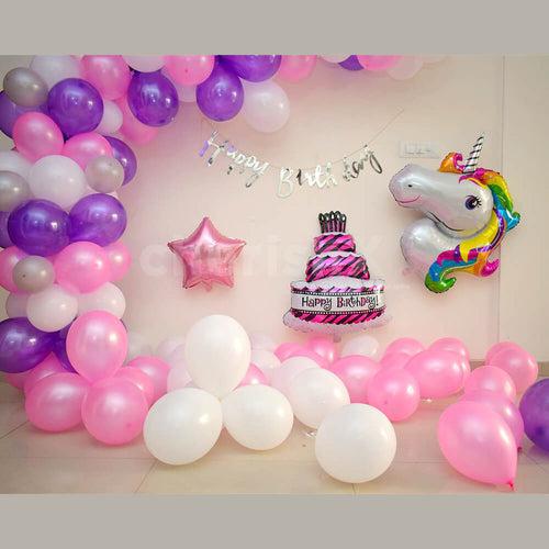 Unicorn Kids Birthday Decoration