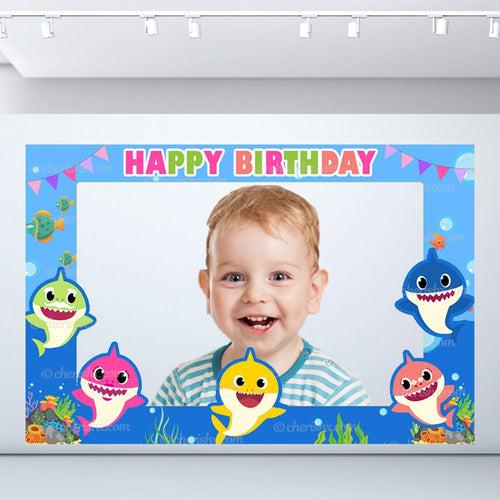 Baby Shark Birthday Kit - Silver Combo